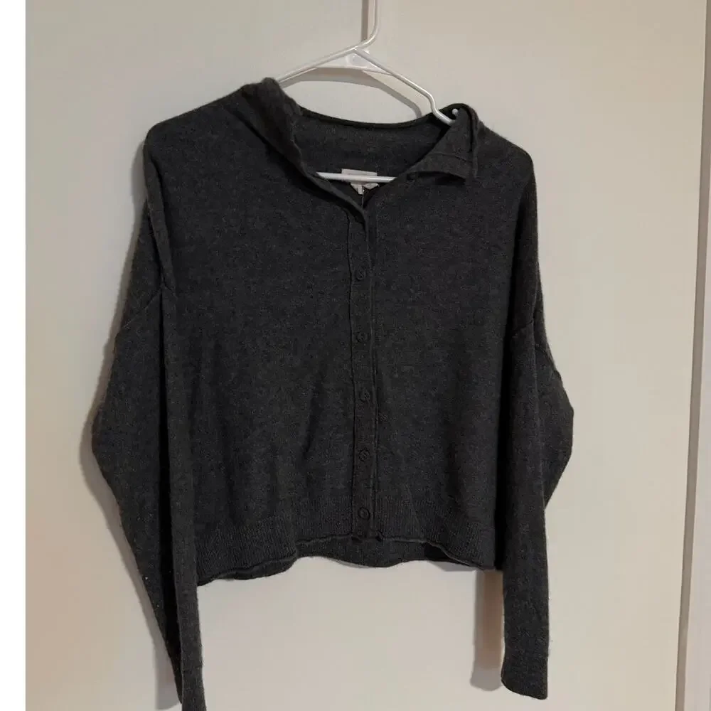 Anthropologie’s Pilcro Alanı Cashmere Mock-Neck Cardigan, VGUC, Size XS